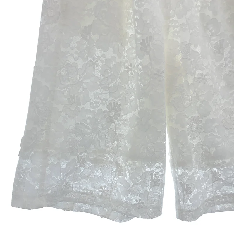 Rosy Monster / ロージーモンスター | POSY lace wide half pants パンツ | F | レディース