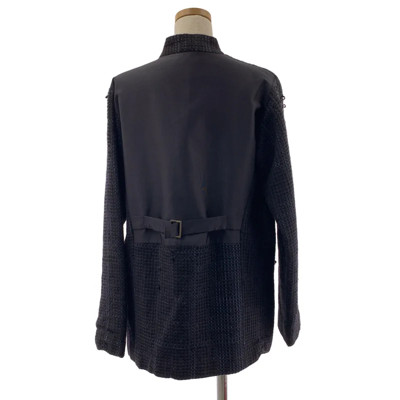 ISSEY MIYAKE PERMANENTE / イッセイミヤケペルマネンテ | 1997AW | バックアジャスター スタンドネック ジャケット / 総裏地 | 2 | レディース