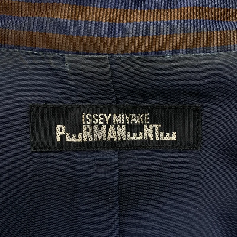 ISSEY MIYAKE PERMANENTE / イッセイミヤケペルマネンテ | 1997AW | バックアジャスター スタンドネック ジャケット / 総裏地 | 2 | レディース