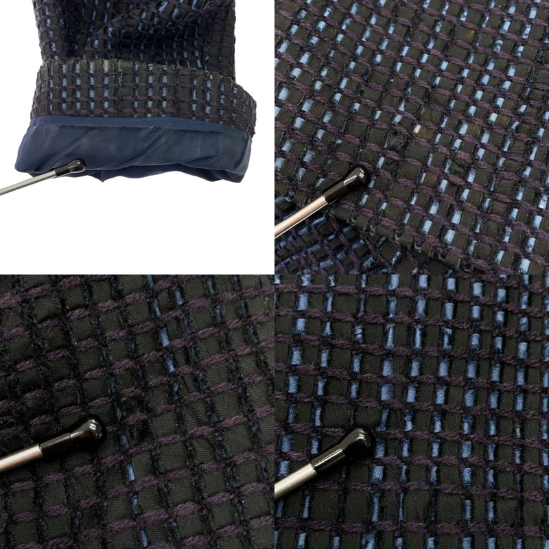 ISSEY MIYAKE PERMANENTE / イッセイミヤケペルマネンテ | 1997AW | バックアジャスター スタンドネック ジャケット / 総裏地 | 2 | レディース