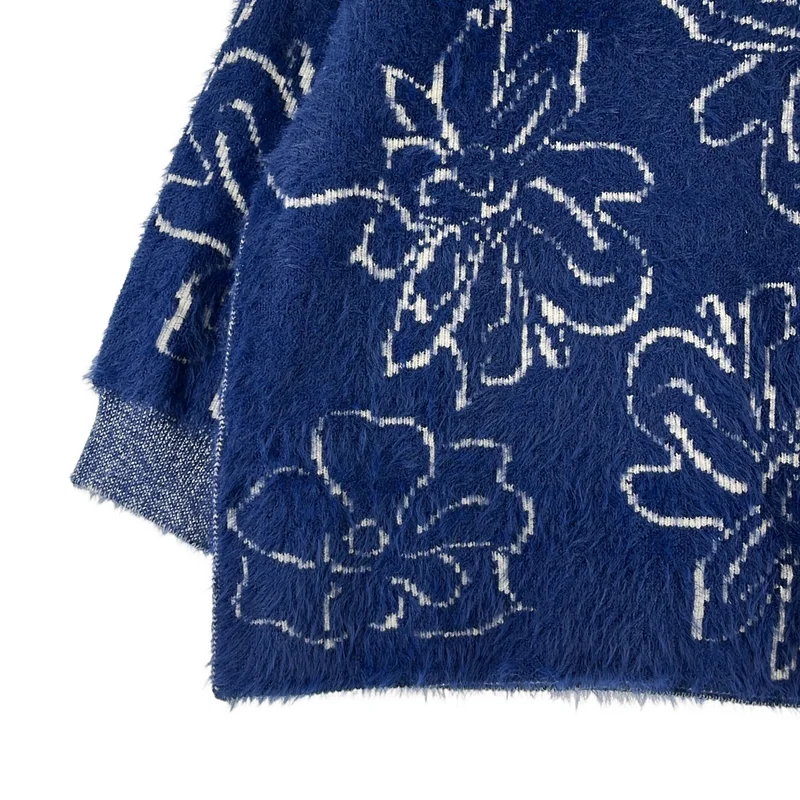 sahara / サハラ | Reversible Jacquard Knit / リバーシブル ジャガードニット |
