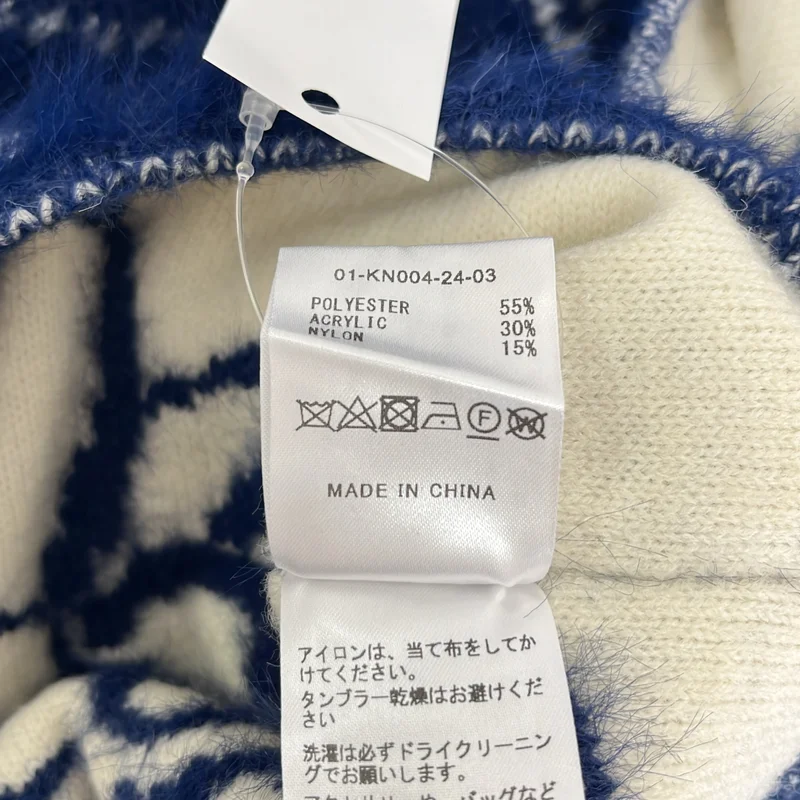 sahara / サハラ | Reversible Jacquard Knit / リバーシブル ジャガードニット |