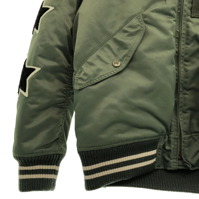 HYSTERIC GLAMOUR / ヒステリックグラマー | プリマロフト エアフォース N-2B ファーフード フライトジャケット | S | メンズ