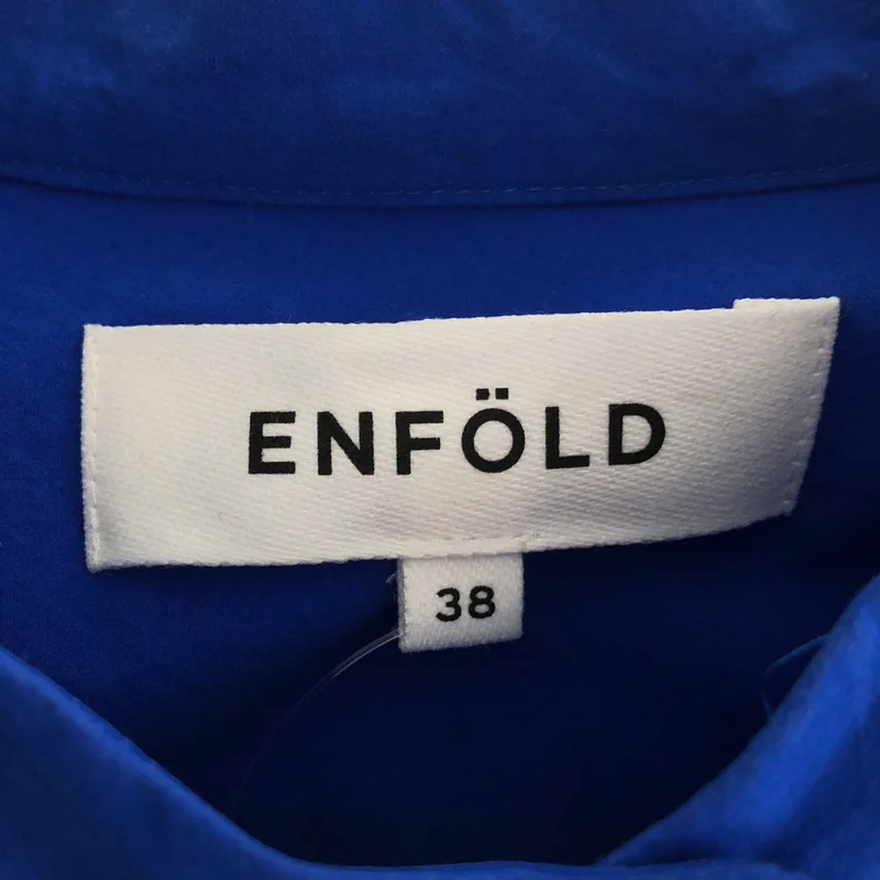 ENFOLD / エンフォルド | タイプライターHEXAGON SHIRT 300FA230-1850 | 38 | レディース