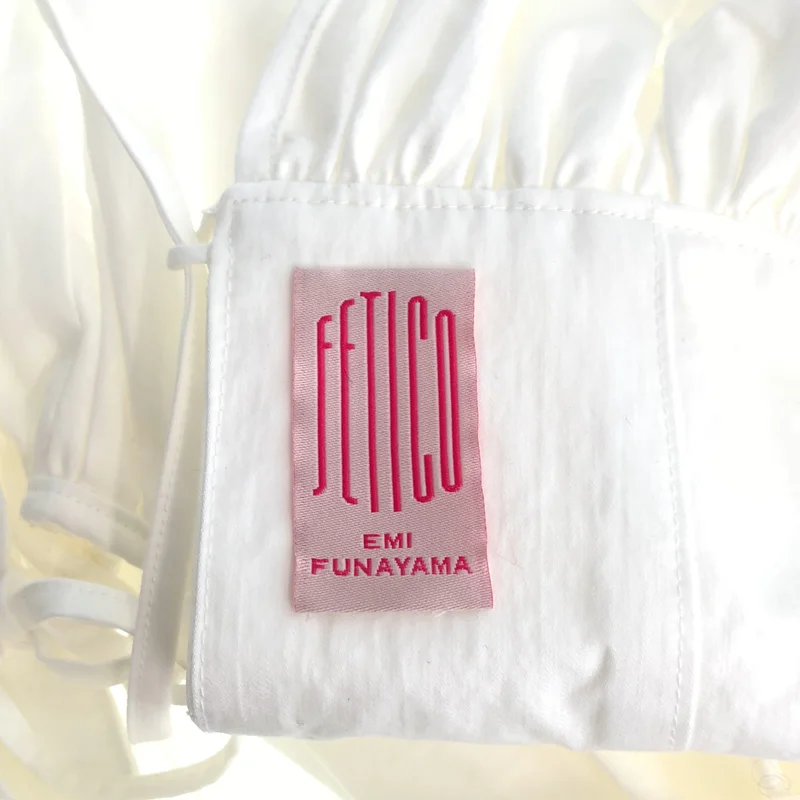 FETICO / フェティコ | 2024AW | OPEN-BACK GATHERED ORGANIC COTTON TOP シャツ | 2 | レディース