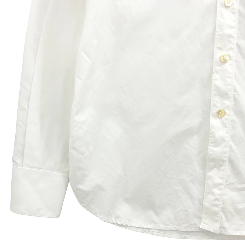 SAINT LAURENT PARIS / サンローランパリ | 2015SS | エディ期 コットン ロングスリーブシャツ | 40 | レディース