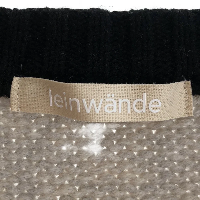 LEINWANDE / ラインヴァンド | Landscape Intarsia Knit Vest ニットベスト 0225030512 | F | レディース
