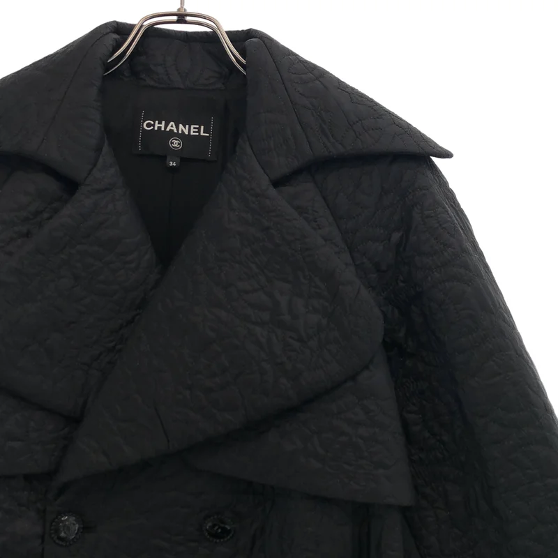 CHANEL / シャネル | ココマーク キルティング ロング トレンチコート | 34 | レディース