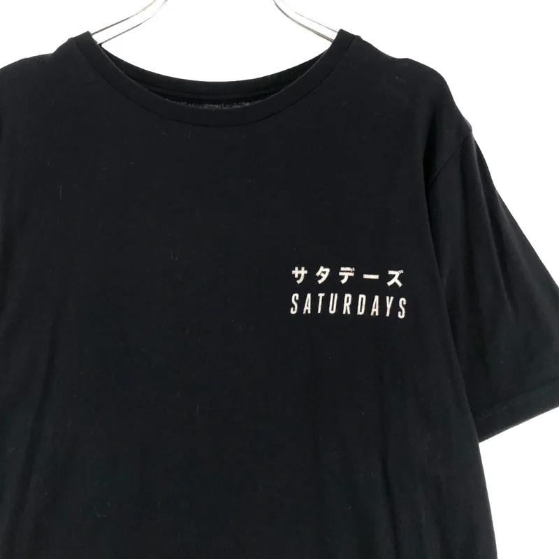 SATURDAYS SURF NYC / サタデーズサーフニューヨーク | ロゴ プリント Tシャツ カットソー | S | メンズ
