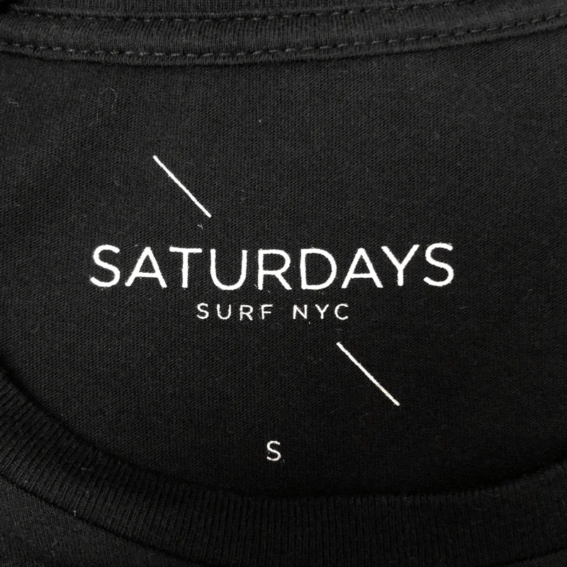 SATURDAYS SURF NYC / サタデーズサーフニューヨーク | ロゴ プリント Tシャツ カットソー | S | メンズ