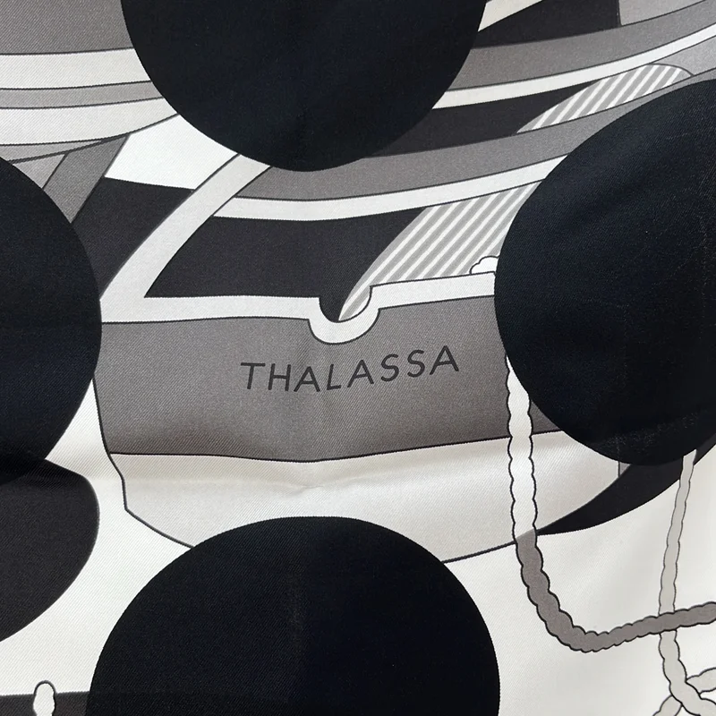 HERMES / エルメス | ×COMME des GARCONS / THALASSA タラサ コム デ カレ 90 スカーフ |