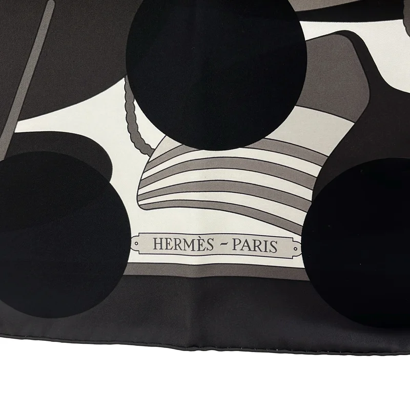 HERMES / エルメス | ×COMME des GARCONS / THALASSA タラサ コム デ カレ 90 スカーフ |