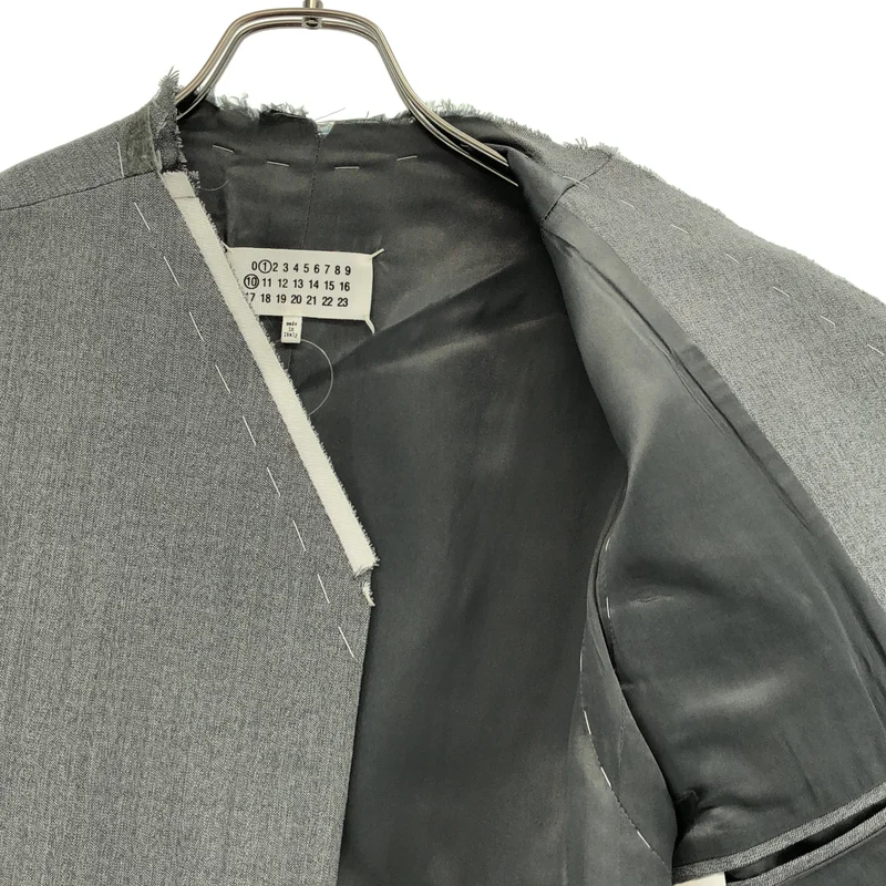 Maison Margiela / メゾンマルジェラ | 2025SS | Sleeveless Wool Jacket カーゴ ベスト | 46 | メンズ