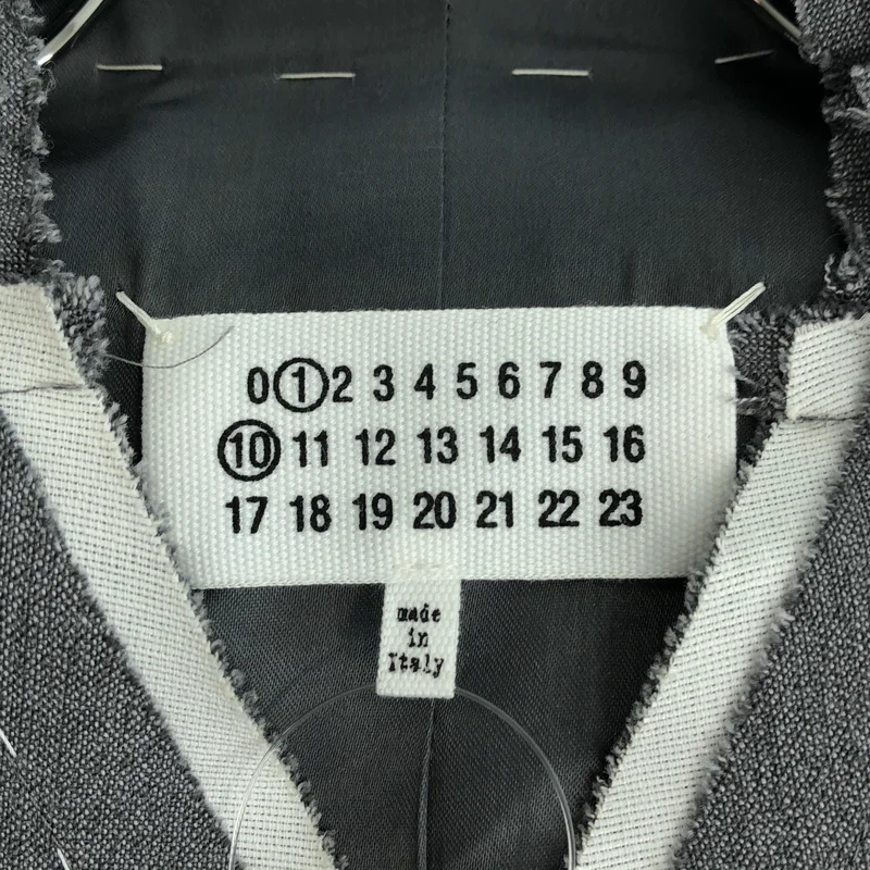 Maison Margiela / メゾンマルジェラ | 2025SS | Sleeveless Wool Jacket カーゴ ベスト | 46 | メンズ