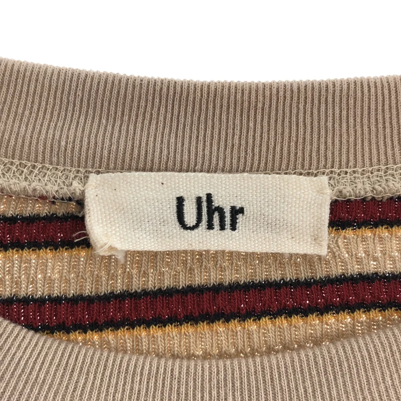 Uhr / ウーア | Tシャツ_長袖 22AWUhr-CS301 | F | レディース