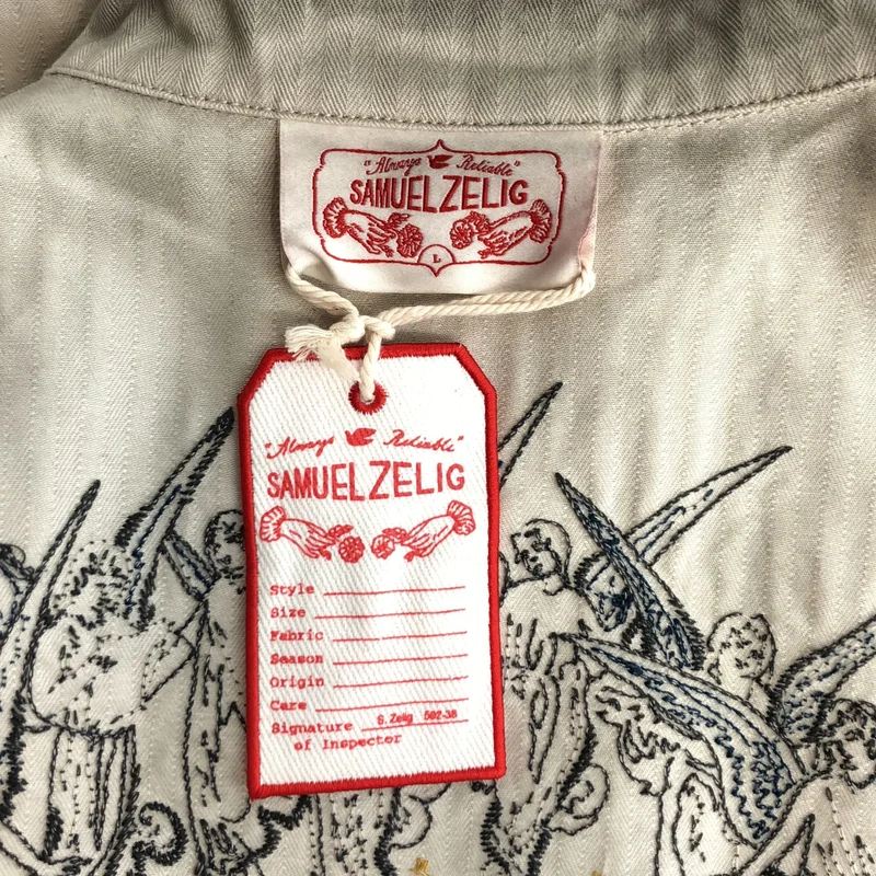 SAMUEL ZELIG / サミュエルゼリグ | 2026SS | LA LUNA ZIP JACKET / ラ・ルーナ ジップアップジャケット | L | メンズ
