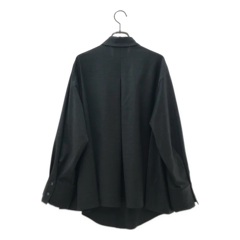 deres / デレス | Mariela double layered shirt jacket ダブルレイヤード シャツジャケット | F | レディース