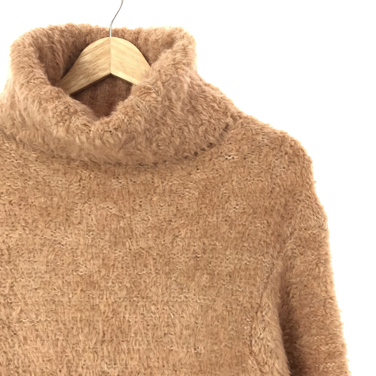 ELIN / エリン | Teddy turtle neck ウール混 テディ タートルネックニット | 0 | ピンク | レディース ELIN / エリン | Teddy turtle neck ウール混 テディ タートルネック