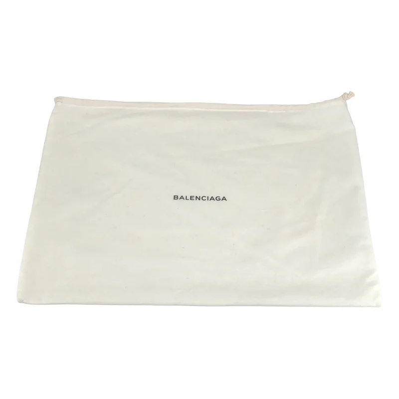 BALENCIAGA / バレンシアガ | レザー パンチングロゴ クラッチバッグ |