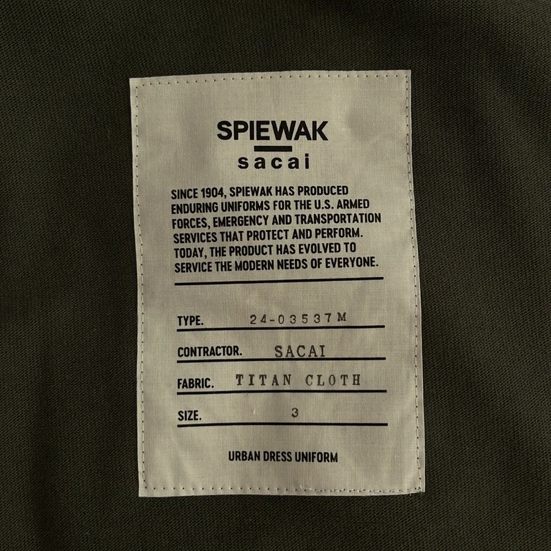 sacai / サカイ | × Spiewak ポケット ワイド カットソー | 3 | レディース