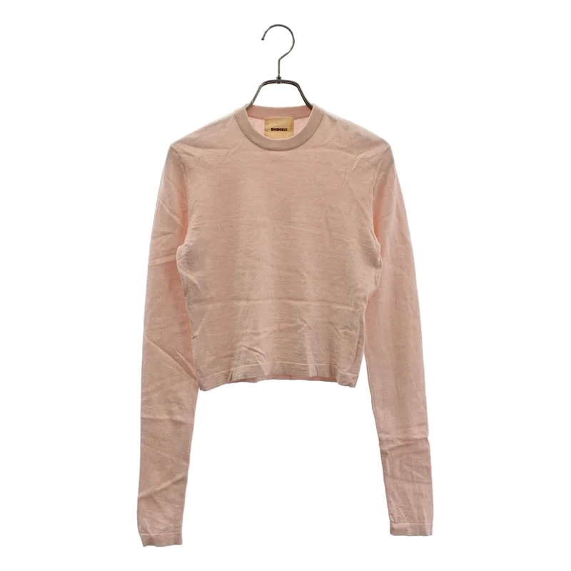 THE SHISHIKUI / シシクイ | コットン カシミヤ クロップド カットソー | F | レディース