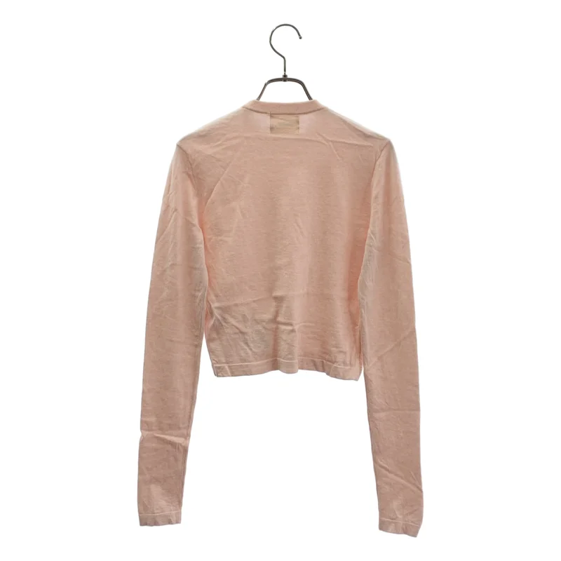THE SHISHIKUI / シシクイ | コットン カシミヤ クロップド カットソー | F | レディース