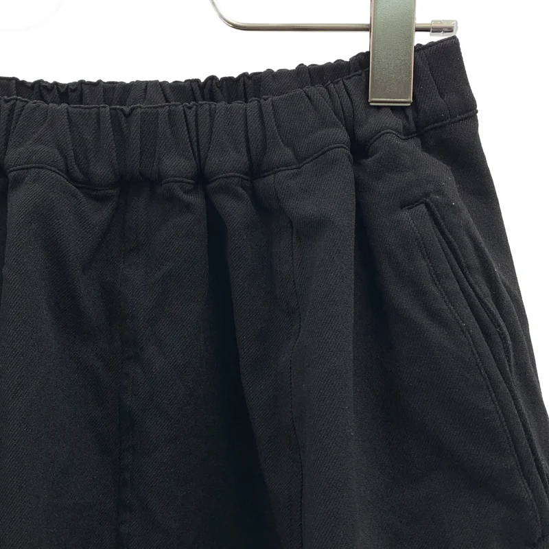 COMME des GARCONS COMME des GARCONS / コムコム | 2011AW | ポリエステル 製品染め ドローストリング サルエル ワイド ショートパンツ | XS | レディース