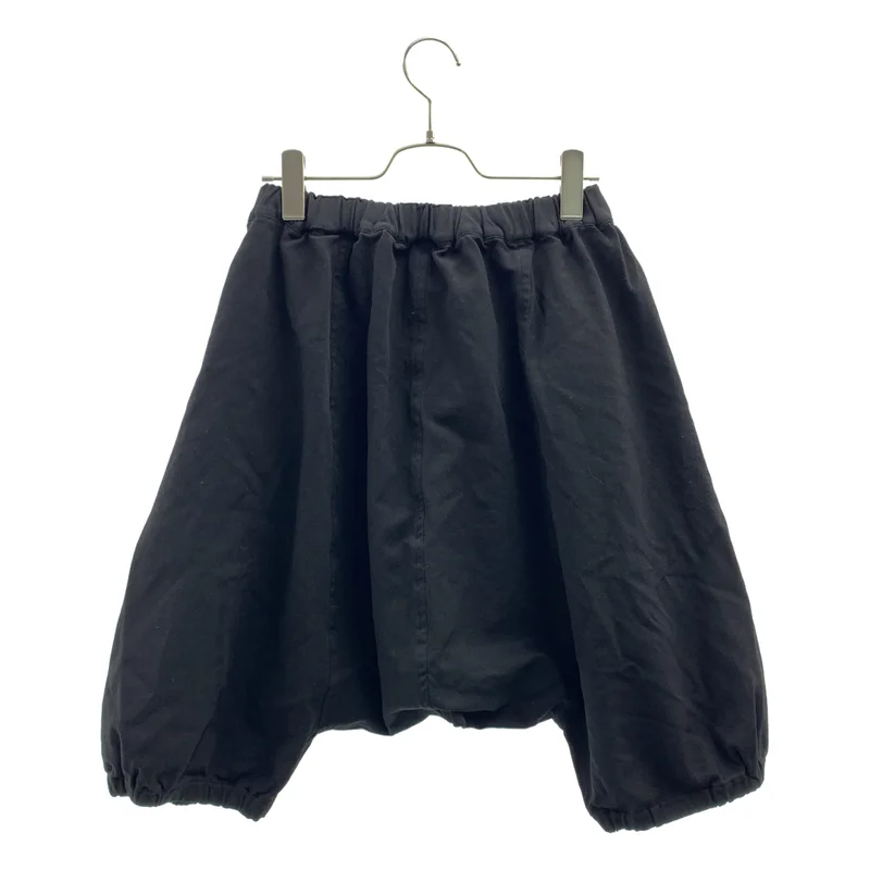 COMME des GARCONS COMME des GARCONS / コムコム | 2011AW | ポリエステル 製品染め ドローストリング サルエル ワイド ショートパンツ | XS | レディース