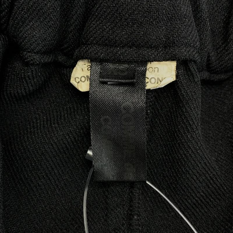 COMME des GARCONS COMME des GARCONS / コムコム | 2011AW | ポリエステル 製品染め ドローストリング サルエル ワイド ショートパンツ | XS | レディース