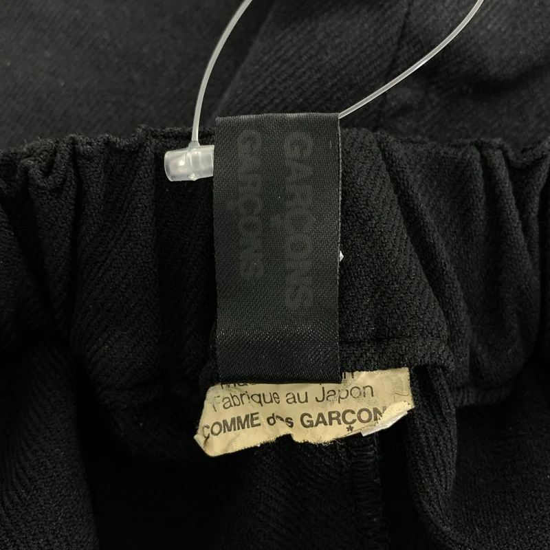 COMME des GARCONS COMME des GARCONS / コムコム | 2011AW | ポリエステル 製品染め ドローストリング サルエル ワイド ショートパンツ | XS | レディース