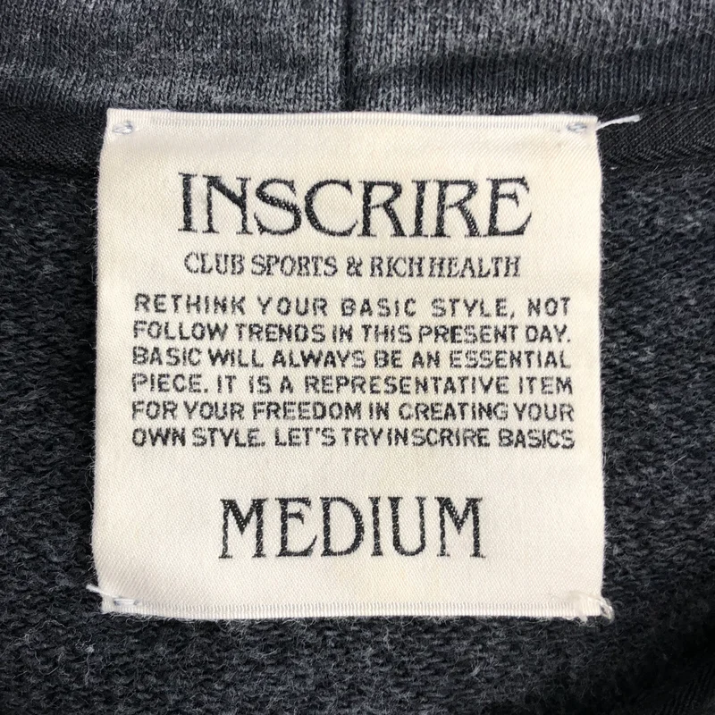 INSCRIRE / アンスクリア | 2024SS | W-Zip Bleach Sweat Parka / Wジップ ブリーチ加工 スウェットパーカー | MEDIUM | メンズ