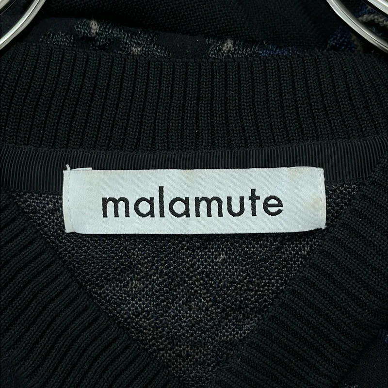 malamute / マラミュート | 2022AW | 総柄 フラワー ジャガード レイヤードスリーブ トップス | F | レディース