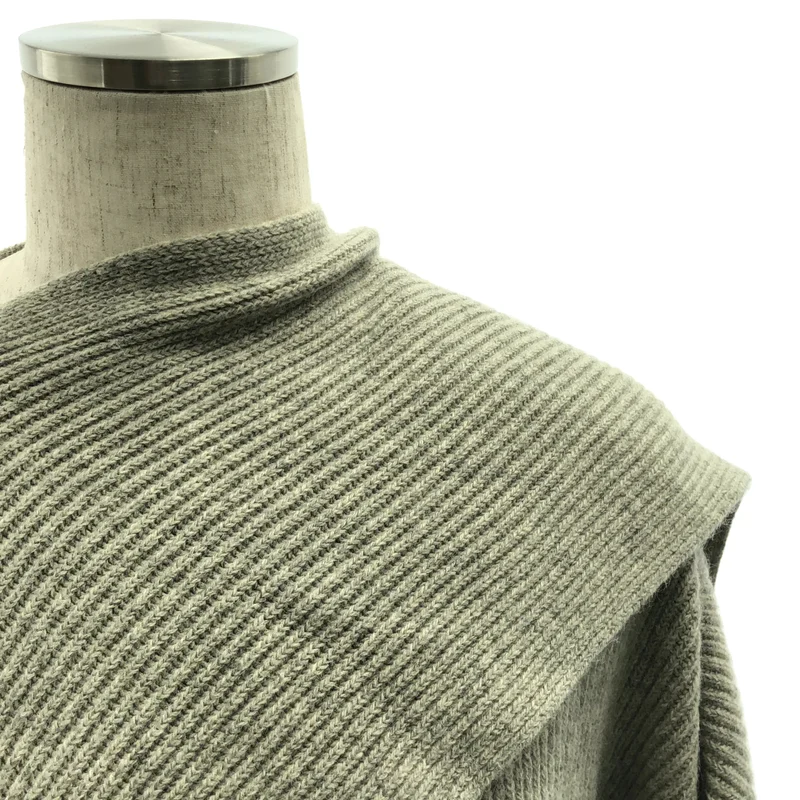 JW Anderson / ジェイダブルアンダーソン | バックパッチ アルパカ ウール ショール カーディガン | S | メンズ