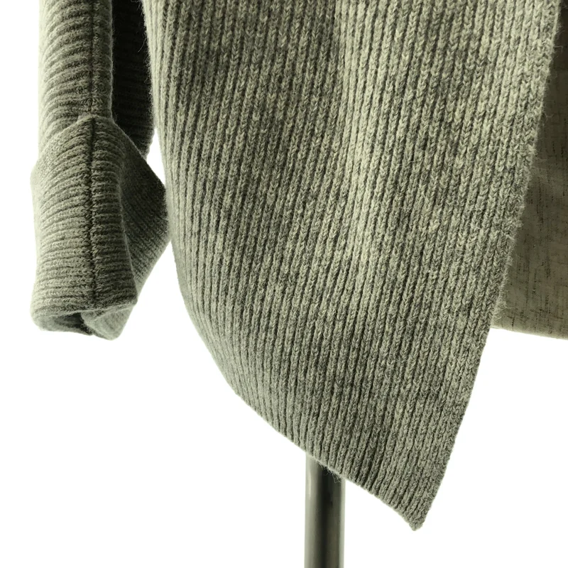 JW Anderson / ジェイダブルアンダーソン | バックパッチ アルパカ ウール ショール カーディガン | S | メンズ