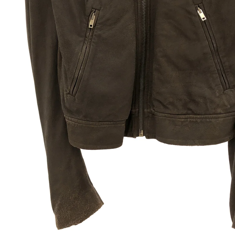 Rick Owens / リックオウエンス | レザーライダースジャケット | S | メンズ