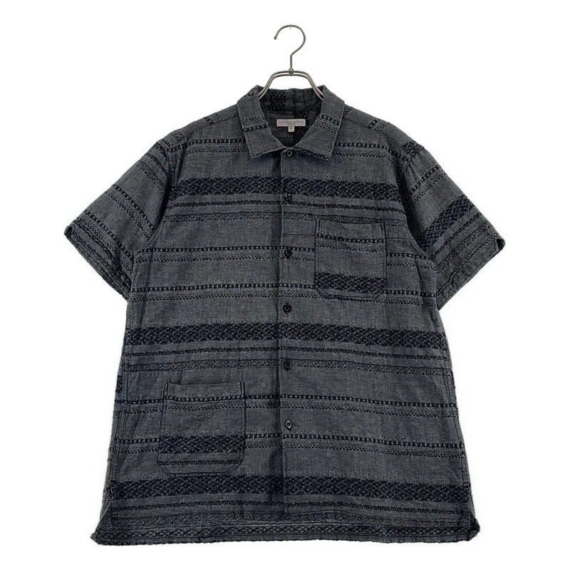 Engineered Garments / エンジニアドガーメンツ | Camp Shirt ジャガード キャンプシャツ | S | メンズ