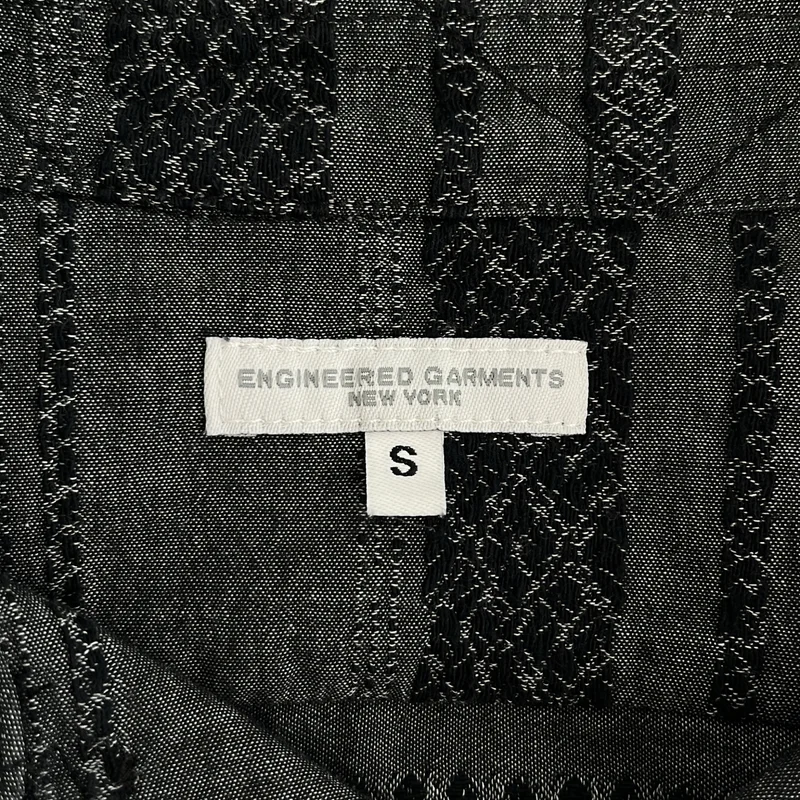 Engineered Garments / エンジニアドガーメンツ | Camp Shirt ジャガード キャンプシャツ | S | メンズ