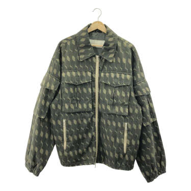 DRIES VAN NOTEN / ドリスヴァンノッテン | ウール ノーカラー ジップ