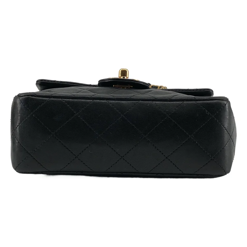 CHANEL / シャネル | 1990s | ラムスキン ミニマトラッセ チェーン ショルダーバッグ |