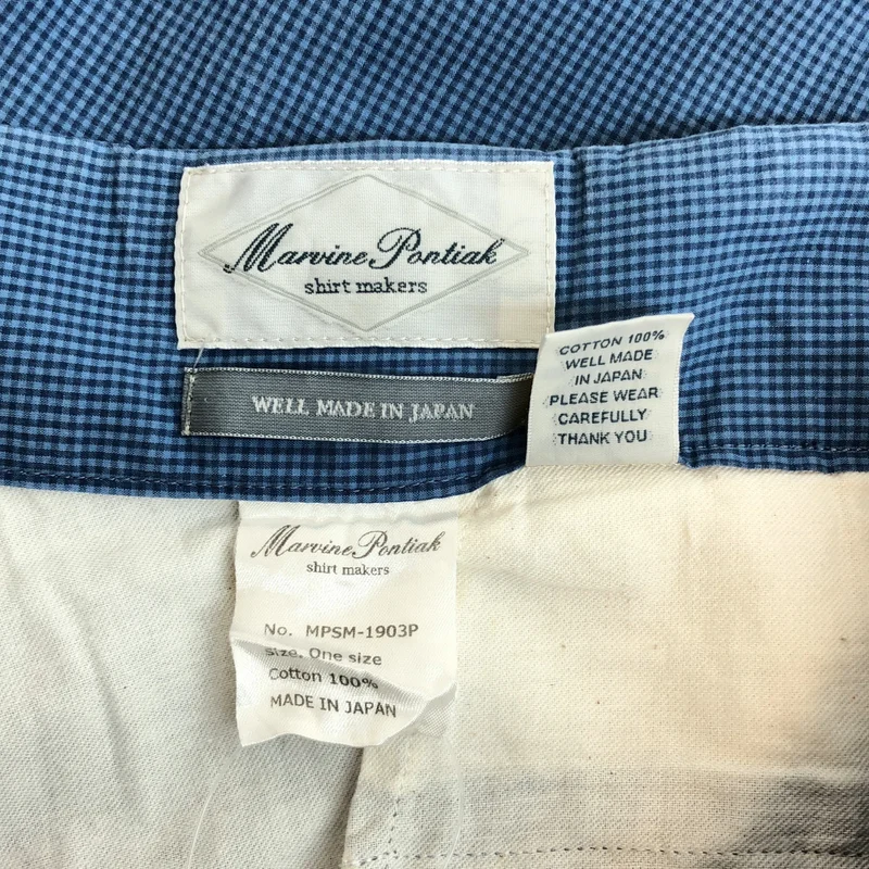 Marvine Pontiak Shirt Makers / マービンポンティアック | コットン チェック パジャマパンツ | One size | メンズ