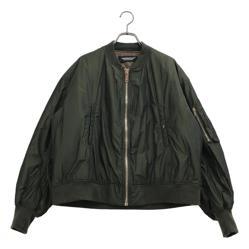 UNDER COVER  / アンダーカバー | 2022AW | Oversized Bomber Jacket / バック刺しゅう オーバーサイズ ボンバージャケット | 1 | レディース