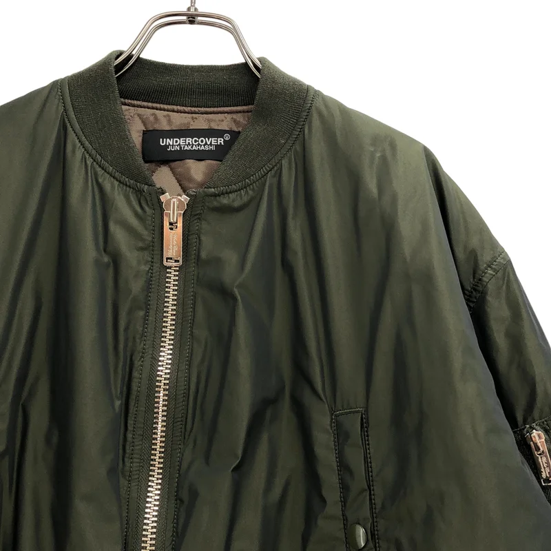 UNDER COVER  / アンダーカバー | 2022AW | Oversized Bomber Jacket / バック刺しゅう オーバーサイズ ボンバージャケット | 1 | レディース