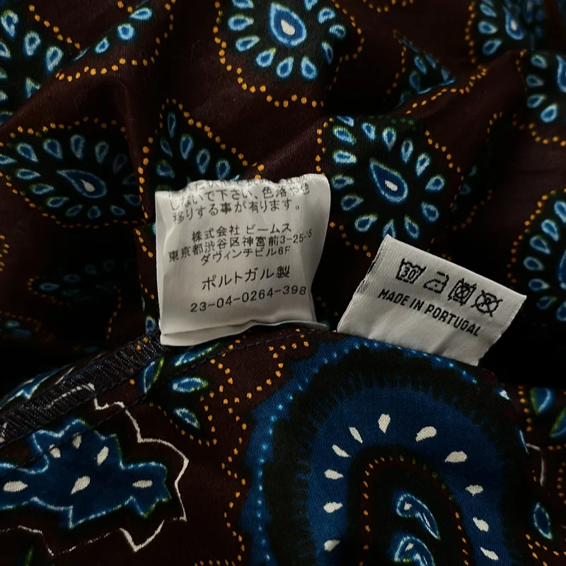 DENT de MAN / デントデマン | 2014SS | コットン ペイズリー 半袖ワンピース | L | レディース