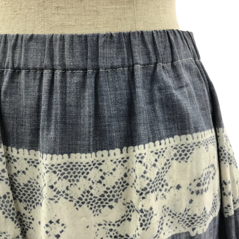 tricot COMME des GARCONS / トリココムデギャルソン | 2017SS | レースプリント ティアードデザイン ロングスカート |