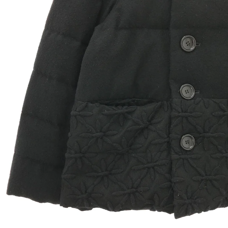 tricot COMME des GARCONS / トリココムデギャルソン | 2012AW | 中綿 刺しゅう ジャケット TJ-J027 | M | レディース
