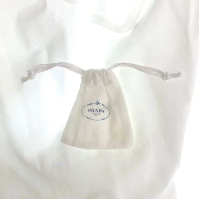 PRADA / プラダ | リボンシャツ P482I SOOO 171G | 38 | レディース