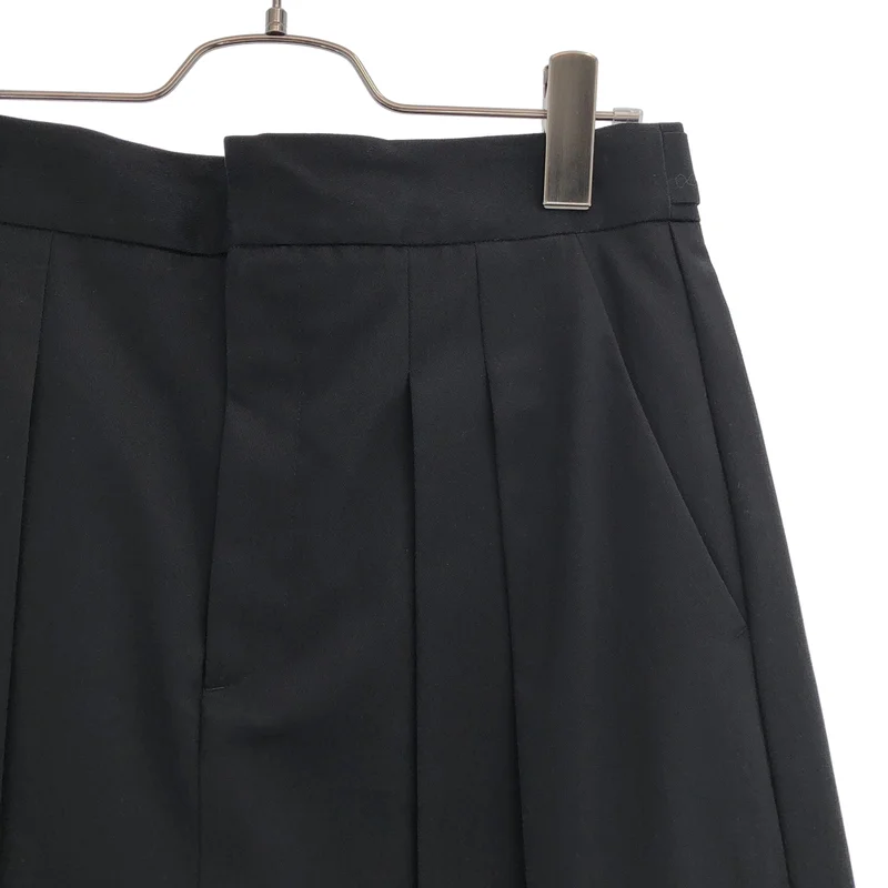 CABaN / キャバン | コットンギャバジン 2タックロングスカート | S | レディース