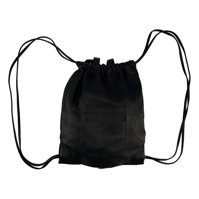 NICENESS / ナイスネス | 2025SS | ROGER  Deer Leather Knapsack / ディアレザー ナップサック |