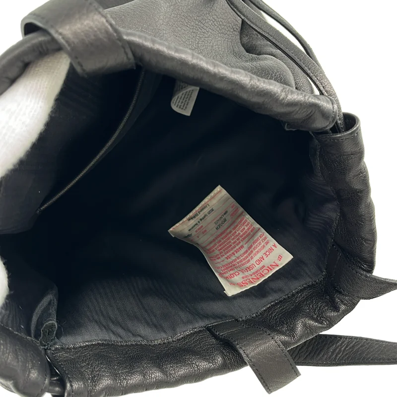 NICENESS / ナイスネス | 2025SS | ROGER  Deer Leather Knapsack / ディアレザー ナップサック |