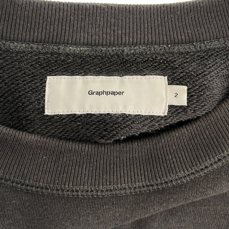 Graphpaper / グラフペーパー | 2024SS | × LOOPWHEELER / Raglan Sweat / ラグランスウェット | 2 | メンズ